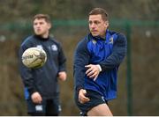 11 February 2015; Leinster's Jimmy Gopperth in action during squad training. Rosemount, UCD, Belfield, Dublin. Picture credit: Matt Browne / SPORTSFILE