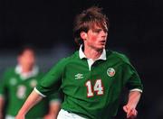 26 April 2000; Alan Mahon of Republic of Ireland during the International Friendly match between Republic of Ireland and Greece at Lansdowne Road in Dublin. Photo by David Maher/Sportsfile