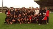 16 April 2000; The Australia team prior to the International Rules Under-17 Series First Test match between Ireland and Australia at the Gaelic Grounds in Limerick. Photo by Brendan Moran/Sportsfile