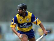 2 April 2000; David Forde of Clare during the Church & General National Hurling League Division 1A Round 5 match between Offaly and Clare at St Brendan's Park in Birr, Offaly. Photo by Aoife Rice/Sportsfile