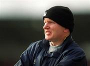5 March 2000; Donegal football manager Declan Bonner during the Allianz Football League Division 1A Round 5 match between Dublin and Donegal at Parnell Park in Dublin. Photo by Ray McManus/Sportsfile