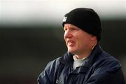 5 March 2000; Donegal football manager Declan Bonner during the Allianz National Football League Division 1A Round 5 match between Dublin and Donegal at Parnell Park in Dublin. Photo by Ray McManus/Sportsfile