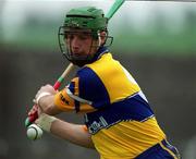 2 April 2000; Fergus Flynn of Clare during the Church & General National Hurling League Division 1A Round 5 match between Offaly and Clare at St Brendan's Park in Birr, Offaly. Photo by Damien Eagers/Sportsfile