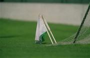 8 April 2000; Umpires flags  prior to the Church & General National Hurling League Division 1B Round 6 match between Tipperary and Laois at Semple Stadium in Thurles, Tipperary. Photo by Ray McManus/Sportsfile