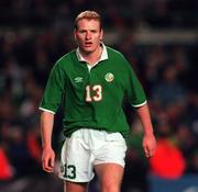 26 April 2000; Gary Doherty of Republic of Ireland during the International Friendly match between Republic of Ireland and Greece at Lansdowne Road in Dublin. Photo by David Maher/Sportsfile