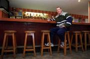 14 April 2000;  Meath footballer Graham Geraghty at his pub The Swan Inn in Coolronan, Meath. Photo by David Maher/Sportsfile