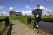4 April 2000; Ray Kane pictured at St Margaret's Golf Club in Dublin. Photo by Brendan Moran/Sportsfile