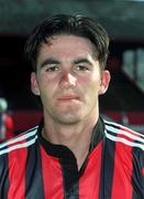 24 June 1995; Jonathan Prizeman of Bohemians prior to the  Intertoto Cup Group 5 match between Bohemians and Odense at Dalymount Park in Dublin. Photo by David Maher/Sportsfile