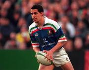 4 March 2000; Juan Francesio of Italy during the Lloyds TSB 6 Nations match between Ireland and Italy at Lansdowne Road in Dublin. Photo by Brendan Moran/Sportsfile