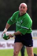 29 March 2000; Keith Wood during an Ireland Rugby training session at Greystones RFC in Greystones, Wicklow. Photo by Matt Browne/Sportsfile