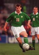 26 April 2000; Kevin Kilbane of Republic of Ireland during the International Friendly match between Republic of Ireland and Greece at Lansdowne Road in Dublin. Photo by David Maher/Sportsfile
