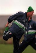 25 April 2000; Manager Mick McCarthy during a Republic of Ireland training session at AUL Complex in Clonshaugh, Dublin. Photo by Damien Eagers/Sportsfile