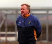 6 March 2000; Wicklow manager Moses Coffey during the Church & General National Football League Division 1A Round 5 match between Wicklow and Louth at Aughrim County Ground in Wicklow. Photo by Matt Browne/Sportsfile