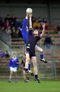 13 April 2000; David Niblock of Munster in action against Barry Brooks of Australia during the Age Grade International Rules Trial match between Munster Under-18 and Australia Under-17 at Fraher Field in Dungarvan, Waterford. Photo by Matt Browne/Sportsfile