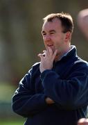 11 March 2000; Shannon coach Pat Murray prior to the AIB All-Ireland League Division 1 match between Terenure and Shannon at Lakelands Park in Dublin. Photo by Damien Eagers/Sportsfile