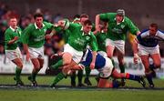 4 March 2000; Rob Henderson of Ireland during the Lloyds TSB 6 Nations match between Ireland and Italy at Lansdowne Road in Dublin. Photo by Damien Eagers/Sportsfile