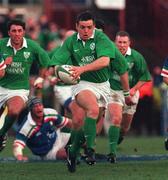 4 March 2000; Rob Henderson of Ireland during the Lloyds TSB 6 Nations match between Ireland and Italy at Lansdowne Road in Dublin. Photo by Matt Browne/Sportsfile