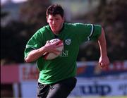 29 March 2000; Shane Horgan during an Ireland Rugby training session at Greystones RFC in Greystones, Wicklow. Photo by Matt Browne/Sportsfile