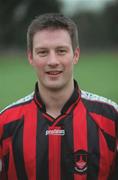 1 April 2000; Wesley Byrne of Longford Town prior to the Eircom League First Division match between Longford Town and Home Farm Everton at Strokestown Road in Longford. Photo by David Maher/Sportsfile