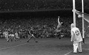 19 September 1982; Seamus Darby of Offaly, left, scores his side's last minute goal past Kerry goalkeeper Charlie Nelligan, which denied Kerry 5 All-Ireland Football titles in a row, during the All-Ireland Senior Football Championship Final match between Offaly and Kerry at Croke Park in Dublin. Photo by Colman Doyle/Sportsfile