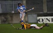 18 November 2007; Brian Kennedy, Ballyboden St. Enda's, Dublin, in action against Zane Keenan, Camross, Laois. AIB Leinster Senior Hurling Championship Semi-Final, Ballyboden-St.Enda’s, Dublin, v Camross, Laois, Parnell Park, Dublin. Picture credit; Ray Lohan / SPORTSFILE