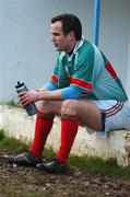18 November 2007; A dejected Kristian Sheridan, James Stephens, Mayo, after the match. AIB Connacht Senior Hurling Championship Final, James Stephens, Mayo, v Portumna, Galway, Athleague, Roscommon. Picture credit; Brian Lawless / SPORTSFILE