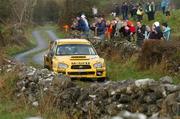 18 November 2007; Guy Wilks, Great Britain, driving a Subaru Impreza, during Stage 19 of Round 15 of the FIA World Rally Championship. Rally Ireland / 2007 FIA World Rally Championship, Day 4, Co. Sligo. Picture credit; Ralph Hardwick / SPORTSFILE