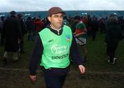 18 November 2007; A dejected Ger O'Loughlin, Adare, Limerick, manager, leaves the pitch after the match. AIB Munster Senior Hurling Club Championship Semi-Final, Adare, Limerick v Loughmore-Castleiney, Tipperary, Gaelic Grounds, Limerick. Picture credit; Stephen McCarthy / SPORTSFILE