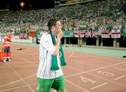 21 November 2007; A dejected David Healy, Northern Ireland, after the game. 2008 European Championship Qualifier, Spain v Northern Ireland, Estadio de Gran Canaria, Las Palmas, Spain. Picture credit; Oliver McVeigh / SPORTSFILE