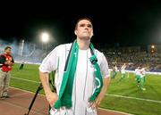 21 November 2007; A dejected David Healy, Northern Ireland, after the match. 2008 European Championship Qualifier, Spain v Northern Ireland, Estadio de Gran Canaria, Las Palmas, Spain. Picture credit; Oliver McVeigh / SPORTSFILE