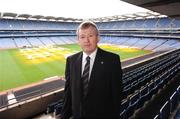 22 November 2007; Paraic Duffy relaxes in Croke Park after it was announced that he will succeed Liam Mulvihill as Director General (Ard Stiúrthóir) of the Association. Croke Park, Dublin. Picture credit; Ray McManus / SPORTSFILE