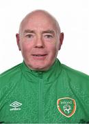 12 February 2015; Dr. Tom Boyce, Republic of Ireland. Republic of Ireland Under 16 Squad Portraits 2015, CityNorth Hotel, Gormanston, Co. Meath. Picture credit: Barry Cregg / SPORTSFILE