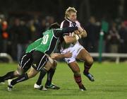 23 November 2007; Roger Wilson, Ulster, is tackled by Tim Donnelly, Connacht. Magners League, Connacht v Ulster, Galway Sportsground, College Road, Galway. Picture credit; Oliver McVeigh / SPORTSFILE
