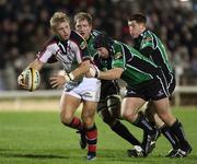 23 November 2007; Roger Wilson, Ulster, is tackled by Brett Wilkinson, Connacht. Magners League, Connacht v Ulster, Galway Sportsground, College Road, Galway. Picture credit; Oliver McVeigh / SPORTSFILE