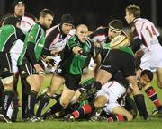 23 November 2007; Johnny O'Connor, Connacht, gets the ball away. Magners League, Connacht v Ulster, Galway Sportsground, College Road, Galway. Picture credit; Oliver McVeigh / SPORTSFILE