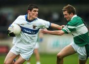 25 November 2007; Diarmuid Connolly, St. Vincent's, in action against Thomas Fitzgerald, Portlaoise. AIB Leinster Senior Club Football Championship Semi-Final, St. Vincent's, Dublin, v Portlaoise, Laois. Parnell Park, Dublin. Picture credit; Caroline Quinn / SPORTSFILE