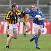 25 November 2007; Kevin McGourty, St. Gall's, in action against John McEntee, Crossmaglen Rangers. AIB Ulster Senior Club Football Championship Final, Crossmaglen Rangers, Armagh, v St. Gall's, Antrim. Pairc Esler, Newry, Co. Down. Picture credit; Oliver McVeigh / SPORTSFILE