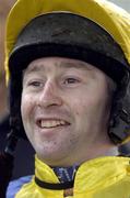 29 November 2007; Jockey David Casey after winning the Holy Cross 3 Year Old Maiden Hurdle aboard Sonnium. Thurles Racecourse, Thurles, Co. Tipperary. Picture credit: Matt Browne / SPORTSFILE *** Local Caption ***