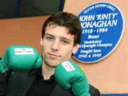 31 October 2007; John Duddy at the announcement of details of his next fight at The Kings Hall on 8th December 2007. Hunky Dorys Fight Night Press Conference, Kings Hall, Belfast, Co. Antrim. Picture credit: Oliver McVeigh / SPORTSFILE