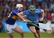 15 February 2015; Michael Carton, Dublin, in action against Gearóid Ryan, Tipperary. Allianz Hurling League, Division 1A, Round 1, Dublin v Tipperary, Parnell Park, Dublin. Picture credit: Ray McManus / SPORTSFILE