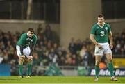 14 February 2015; Jared Payne, left, and Robbie Henshaw, Ireland. RBS Six Nations Rugby Championship, Ireland v France. Aviva Stadium, Lansdowne Road, Dublin. Picture credit: Ramsey Cardy / SPORTSFILE