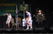 14 February 2015; The The Downs, Co. Westmeath, team of Paul Lynam, Tom Tuite, Donal Doherty, Matthew Cunningham, Niamh Rowan, Serena Wynne, Megan Keenaghan and Ruairi Shiel, competing in the Leiriu competition during the All-Ireland Scór na nÓg Championship Finals 2015. Citywest Hotel, Saggart, Co. Dublin. Picture credit: Pat Murphy / SPORTSFILE