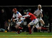 1 December 2007; Andrew O'Shaughnessy, Limerick, Vodafone GAA All Stars 2007, in action against Seamus Hickey, Limerick, Vodafone GAA All Stars 2006. 2007 Vodafone GAA All-Stars Hurling Tour, Vodafone All-Stars Exhibition Game, Gaelic Park, The Bronx, New York, USA. Picture credit: Ray McManus / SPORTSFILE