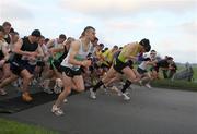 15 December 2007; The start of the Aware 10K Christmas Fun Run. Phoenix Park, Dublin. Picture credit: Tomas Greally / SPORTSFILE *** Local Caption ***