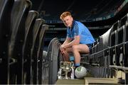 16 February 2015; In attendance at the announcement of EirGrid as the new title sponsor of the GAA Football U21 All-Ireland Championship at Croke Park is footballer Conor McHugh, Dublin. Croke Park, Dublin. Picture credit: Brendan Moran / SPORTSFILE