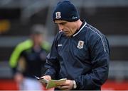 15 February 2015; Anthony Cunningham, Galway manager. Allianz Hurling League, Division 1A, Round 1, Galway v Clare, Pearse Stadium, Galway. Picture credit: David Maher / SPORTSFILE