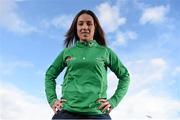 17 February 2015; Ireland's Anna O'Flanagan after a Hockey Ireland press conference. Irish Hockey Association, UCD, Dublin.  Picture credit: Pat Murphy / SPORTSFILE