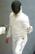 1 December 2007; Andre Fenwick, in action during the Irish Open Fencing Championships 2007, Mens Epee Individual, FIE Satellite/Coupe du Nord, Dublin City University, Glasnevin, Dublin. Picture credit: Matt Browne / SPORTSFILE
