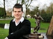 10 December 2007; Finn Harp's star Conor Gethins who was presented with the eircom / Soccer Writers Association of Ireland Player of the Month Award for November. Lifford, Co. Donegal. Picture credit; Oliver McVeigh / SPORTSFILE