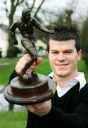 10 December 2007; Finn Harp's star Conor Gethins who was presented with the eircom / Soccer Writers Association of Ireland Player of the Month Award for November. Lifford, Co. Donegal. Picture credit; Oliver McVeigh / SPORTSFILE